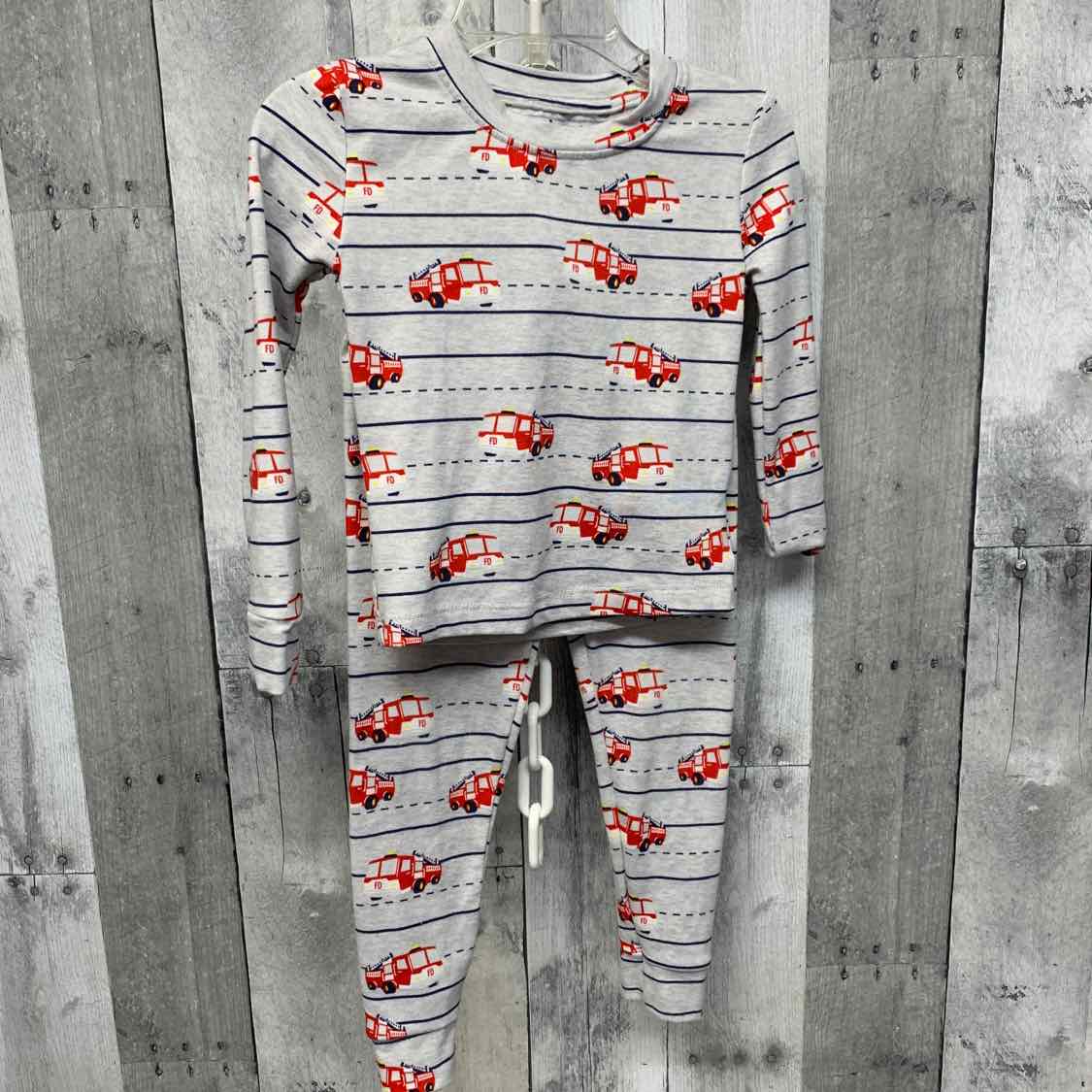 Size 2T Gray/Red MickMack 2pc PJs