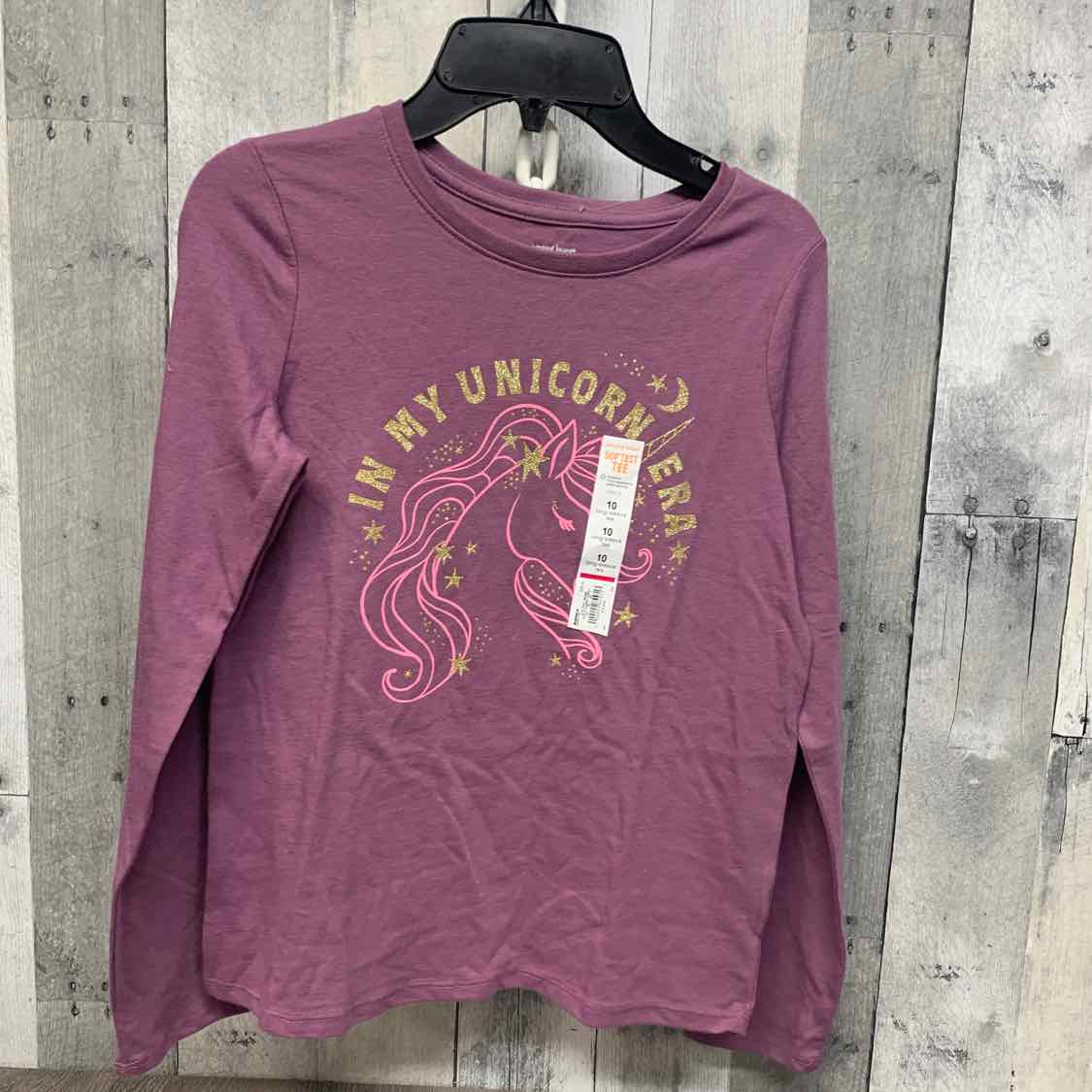 Size 10 Purple Jumping Beans Long Sleeve Shirt