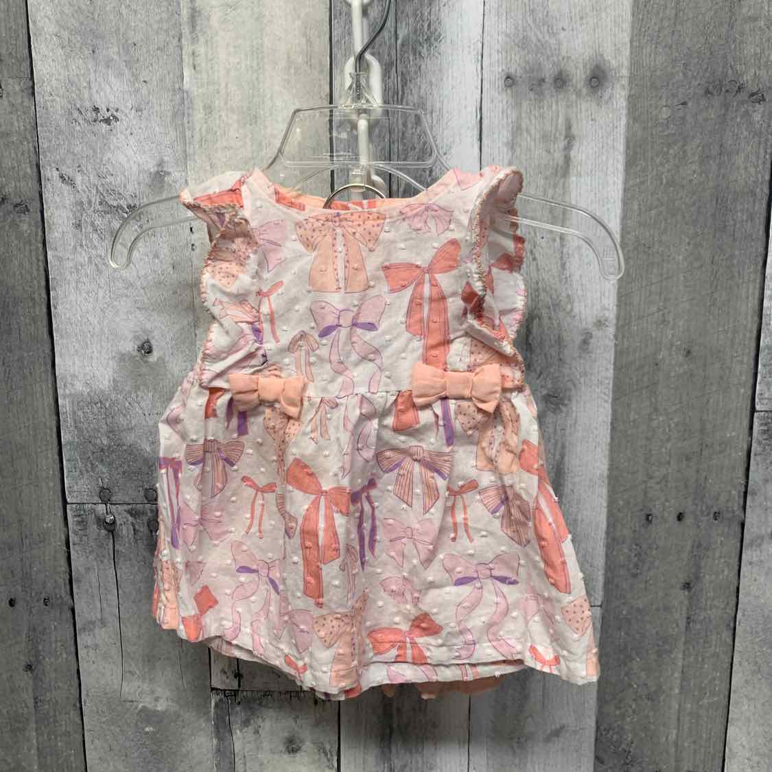 Size 6-9 Months Pink Print Penelope Mack 2pc Dress