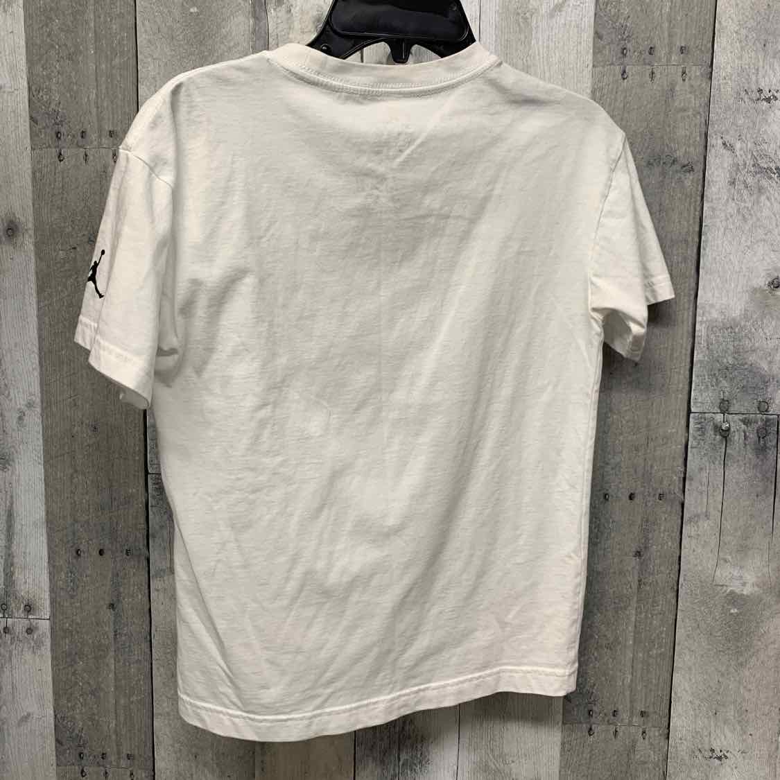 Size Medium White Graphic Sport Brand T Shirt