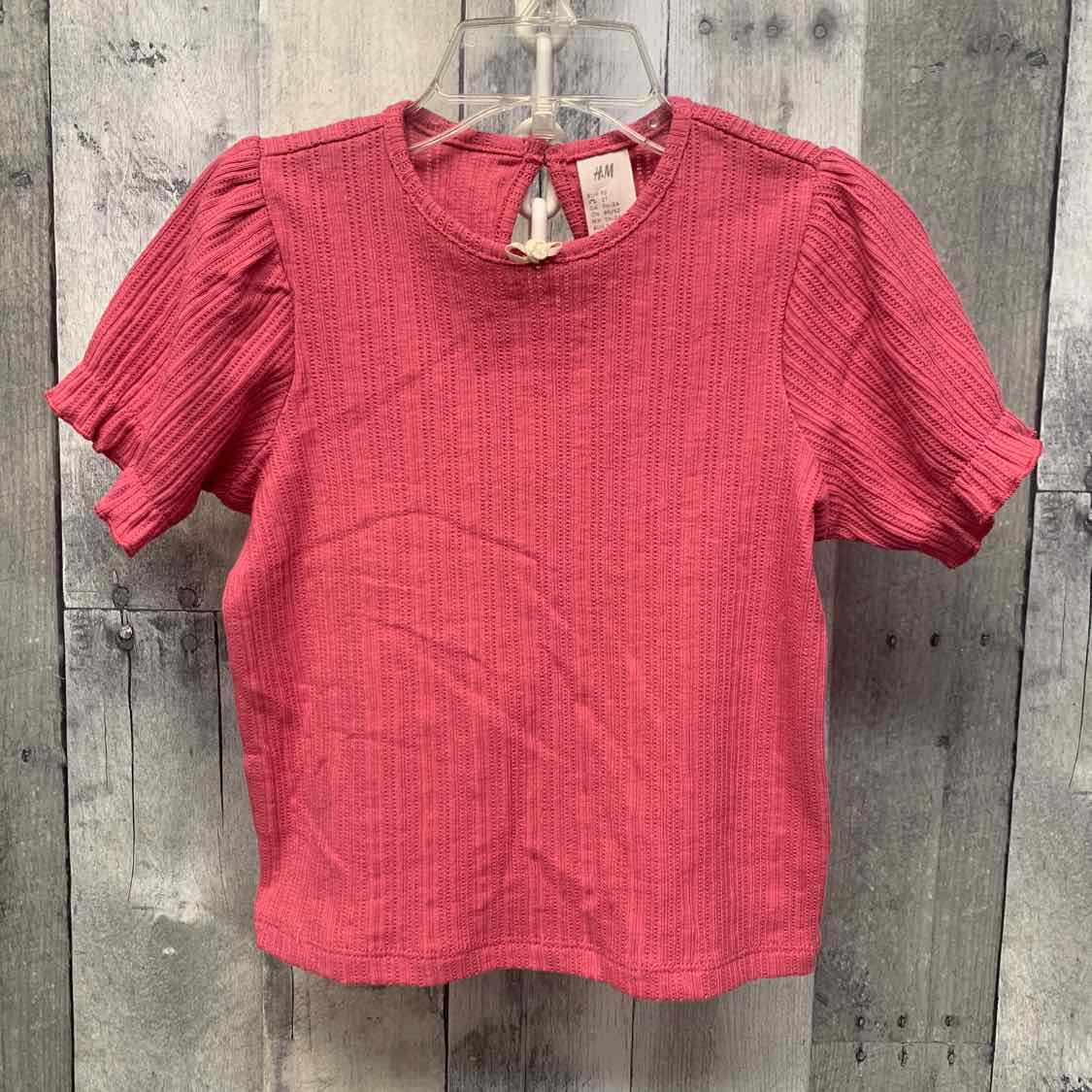 Size 2T Pink H&M Short Sleeve Shirt
