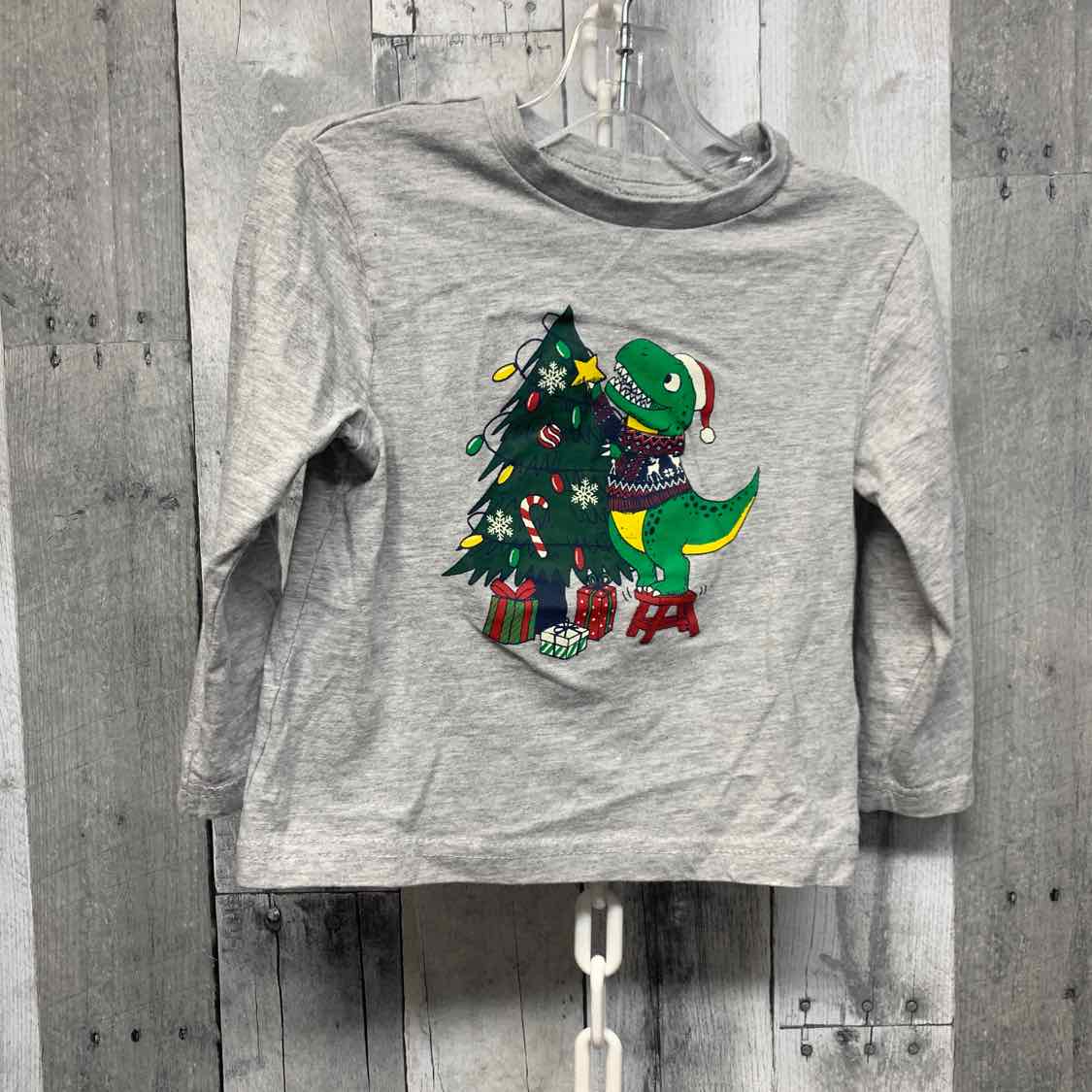 Size 1/2 Gray Graphic B Brand Long Sleeve Shirt