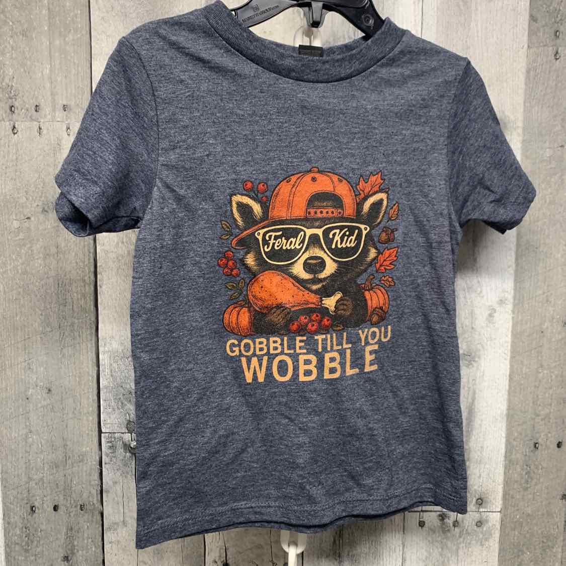 Size 3T Blue Graphic Gildan T Shirt