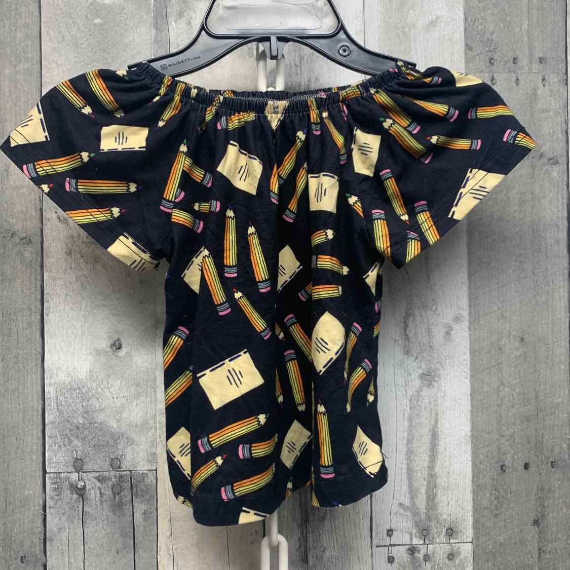 Size Small Black Print Mid Brand T Shirt