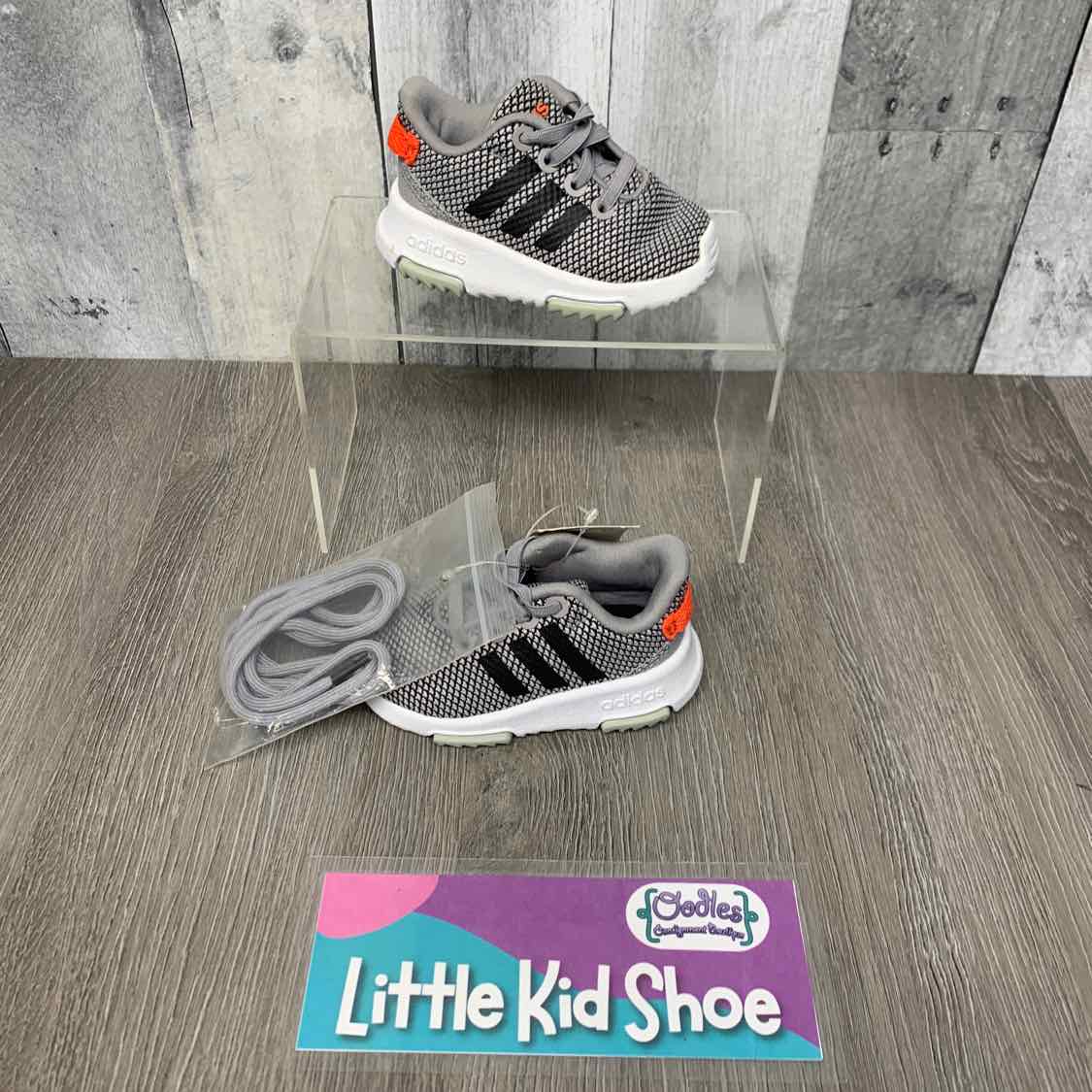 Size 3 Gray Sport Brand Soft Sole Shoes