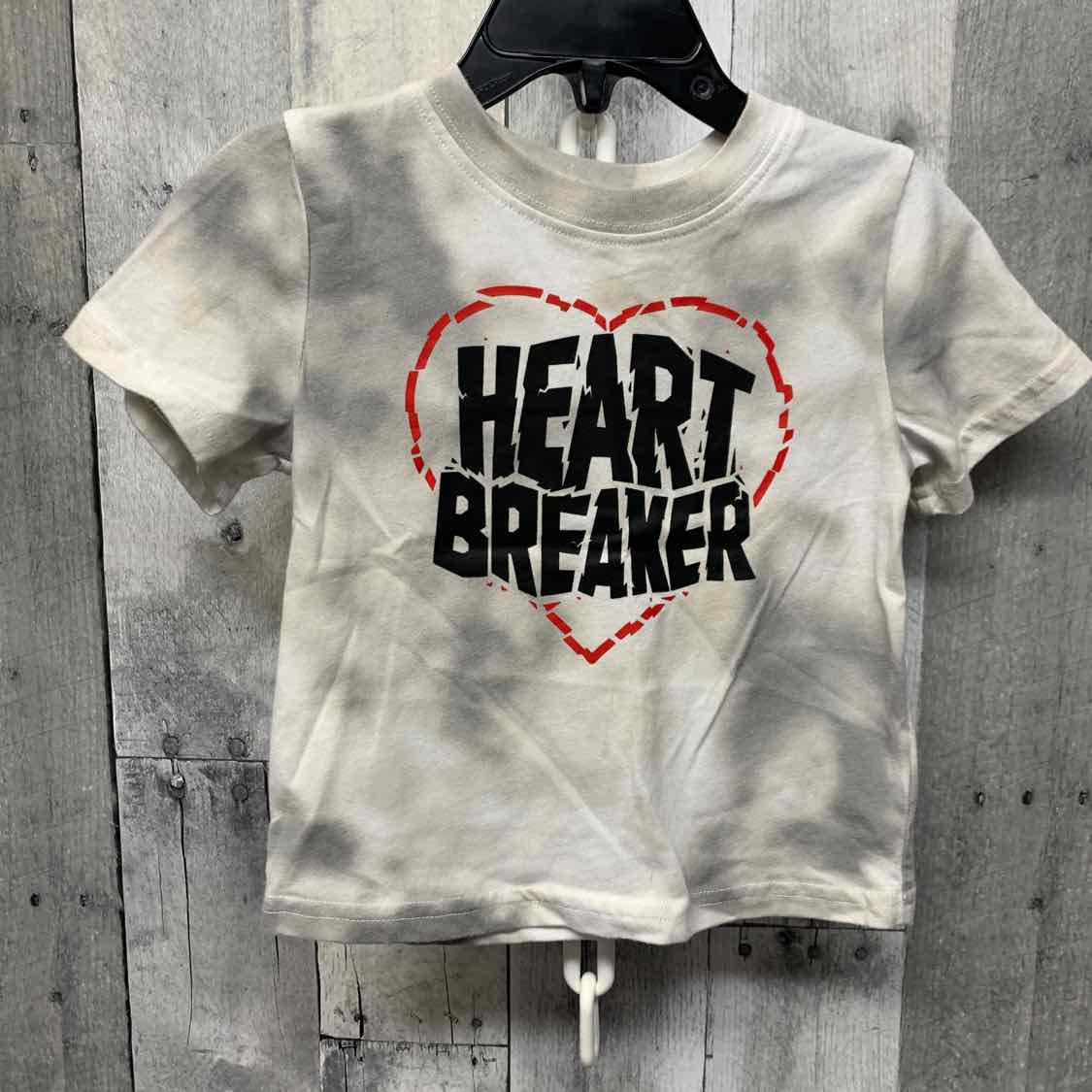 Size 2T Gray/Black Holiday Brands T Shirt