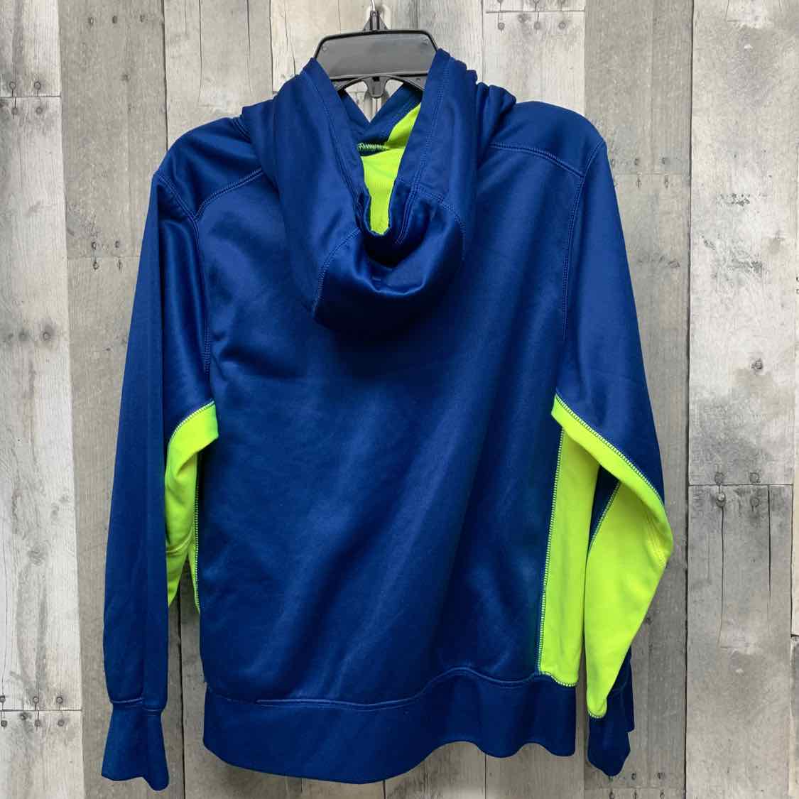Size Large Blue/Green Sport Brand Pull Over