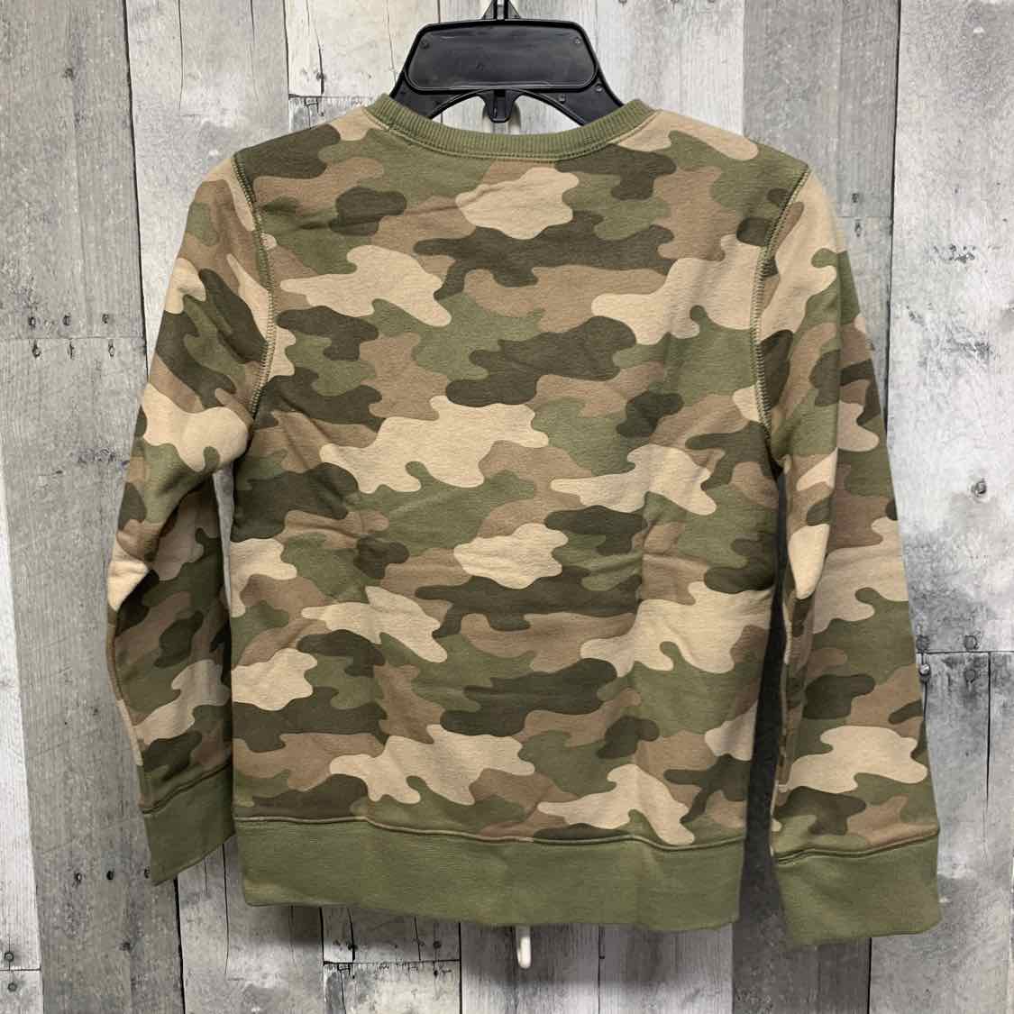 Size 7 Green Camo Jumping Beans Sweat Shirt