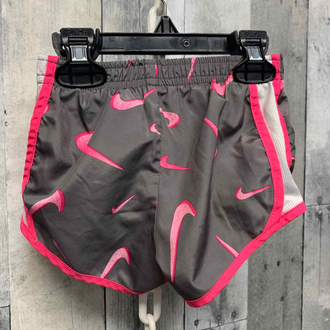 Size 3T Gray/Pink Sport Brand Shorts - Athletic