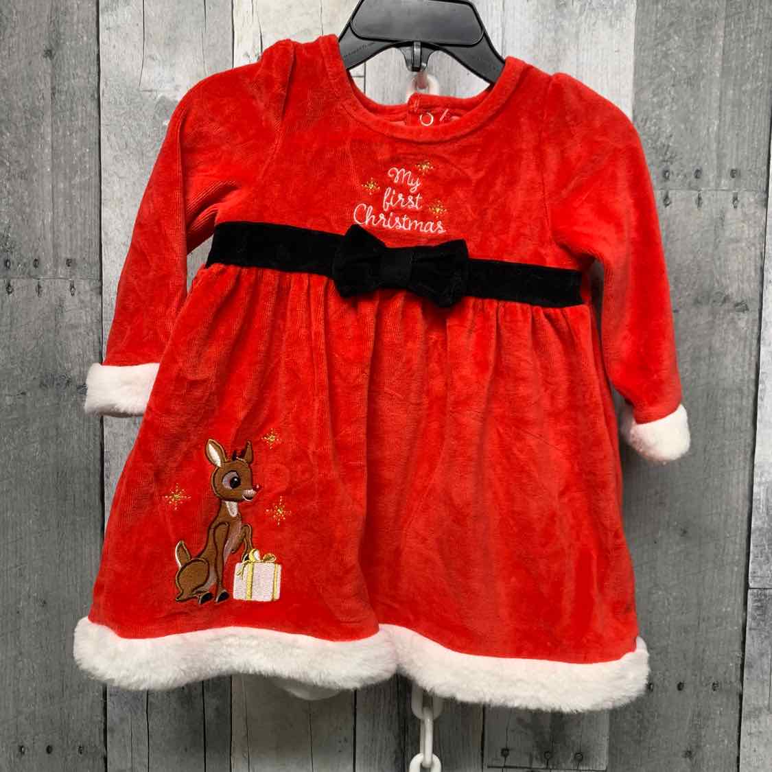 Size 18 Months Red B Brand LS Dress