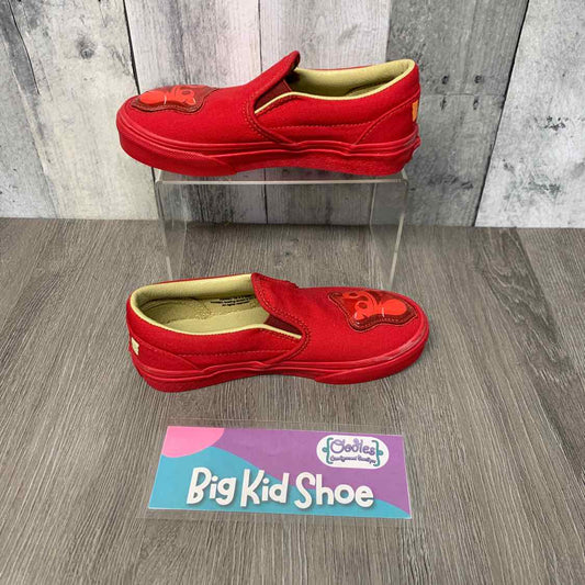 Size 1 Red Vans Sneakers - OodlesCB