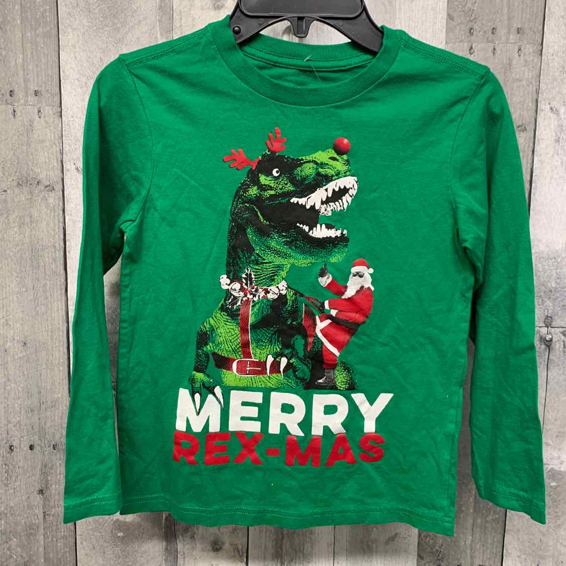 Size 5/6 Green Graphic Children's Place Long Sleeve Shirt