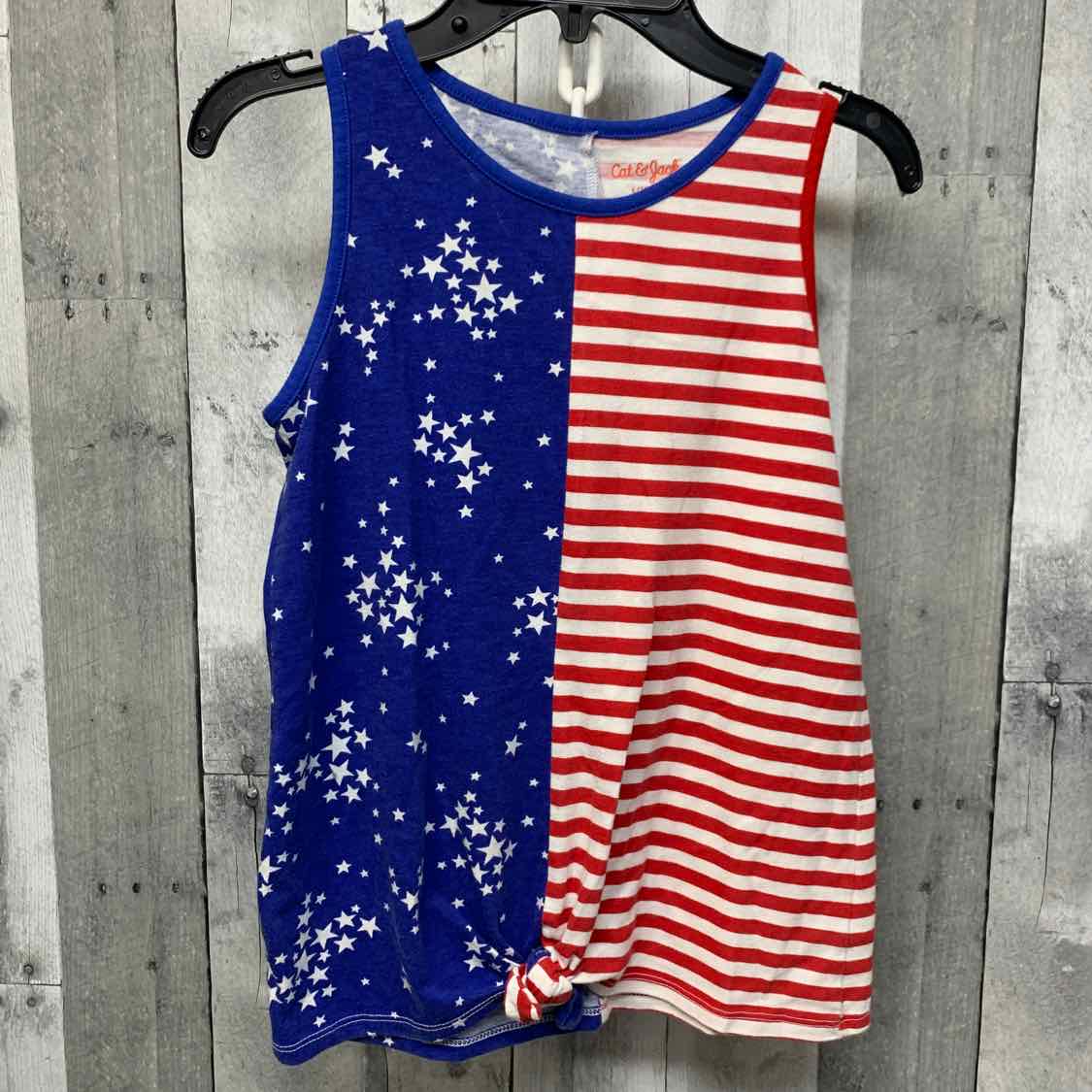 Size 10/12 Blue/Red Cat & Jack Tank Top