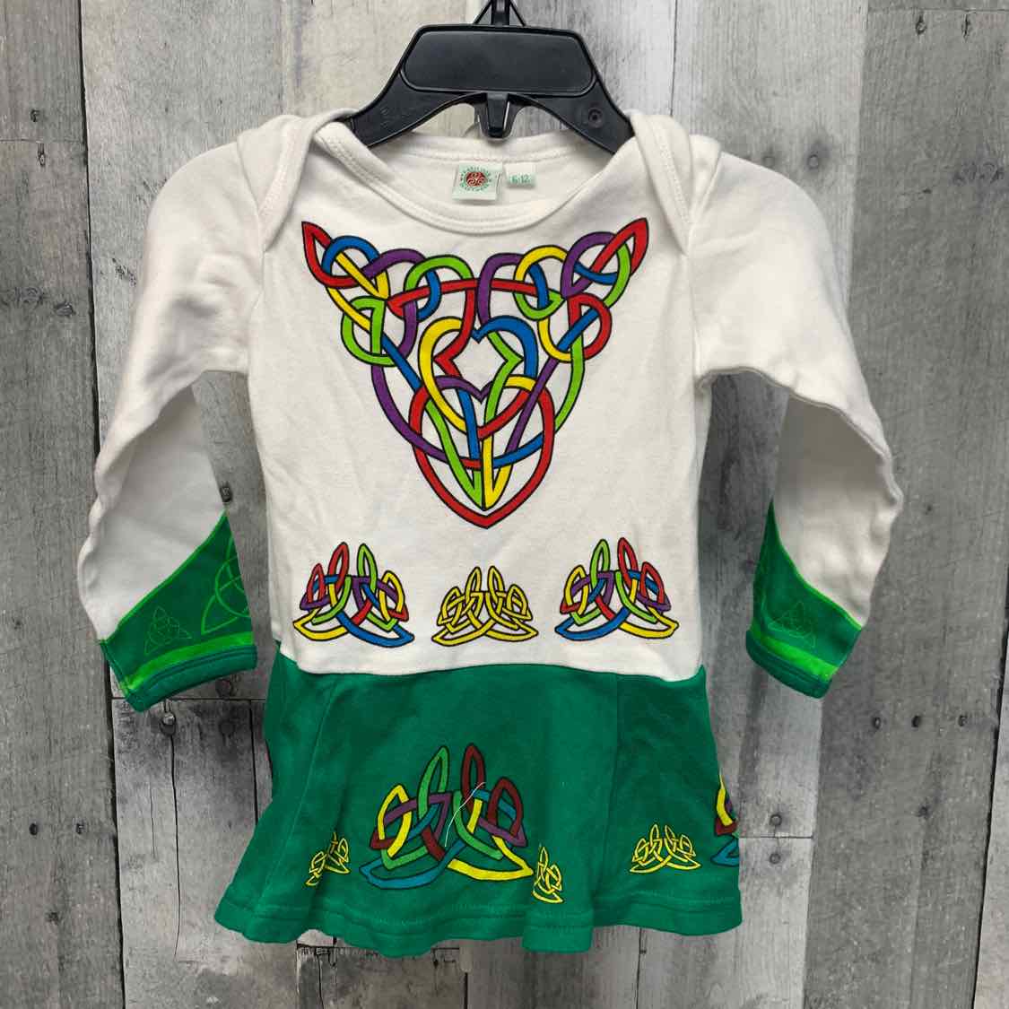 Generic White/Green Size 6-12 Months Halloween Costume - Little Kid