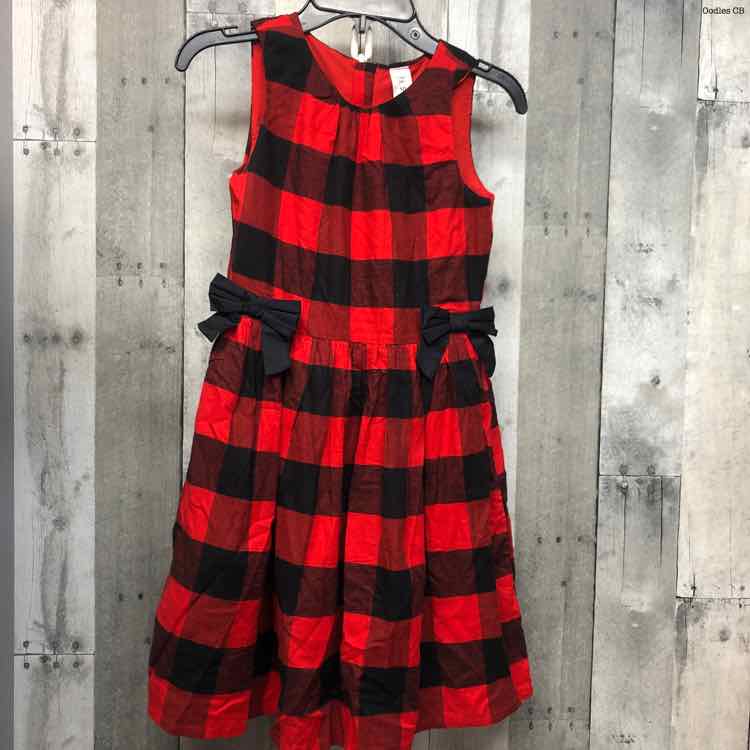 Size 10 Red Plaid Carter's Dress
