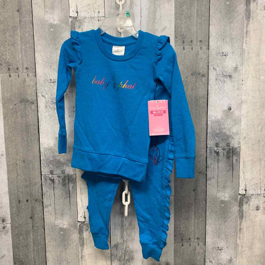 Size 3T Blue Baby Phat Shirt/Pants