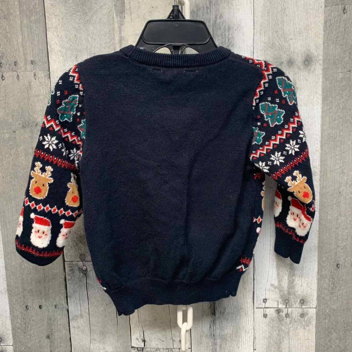 Size 12-18 Months Navy Print B Brand Sweater