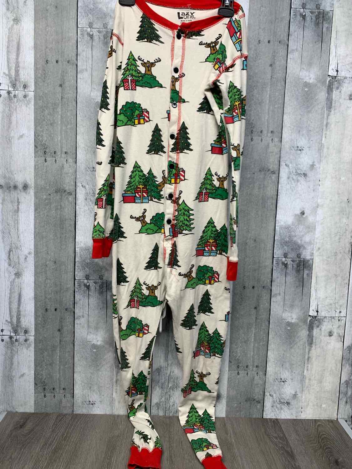 Size 10 Red/Green B Brand Footy PJs