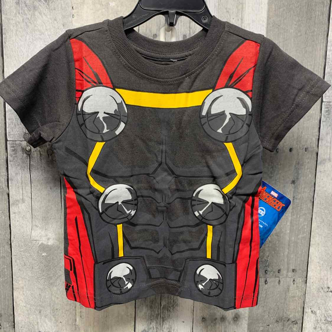 Size 3T Gray Graphic Marvel T Shirt