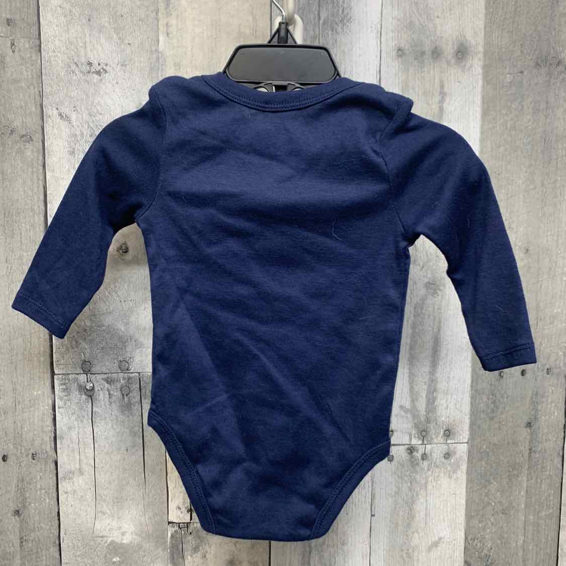 Size 6 Months Navy Sport Brand Bodysuit