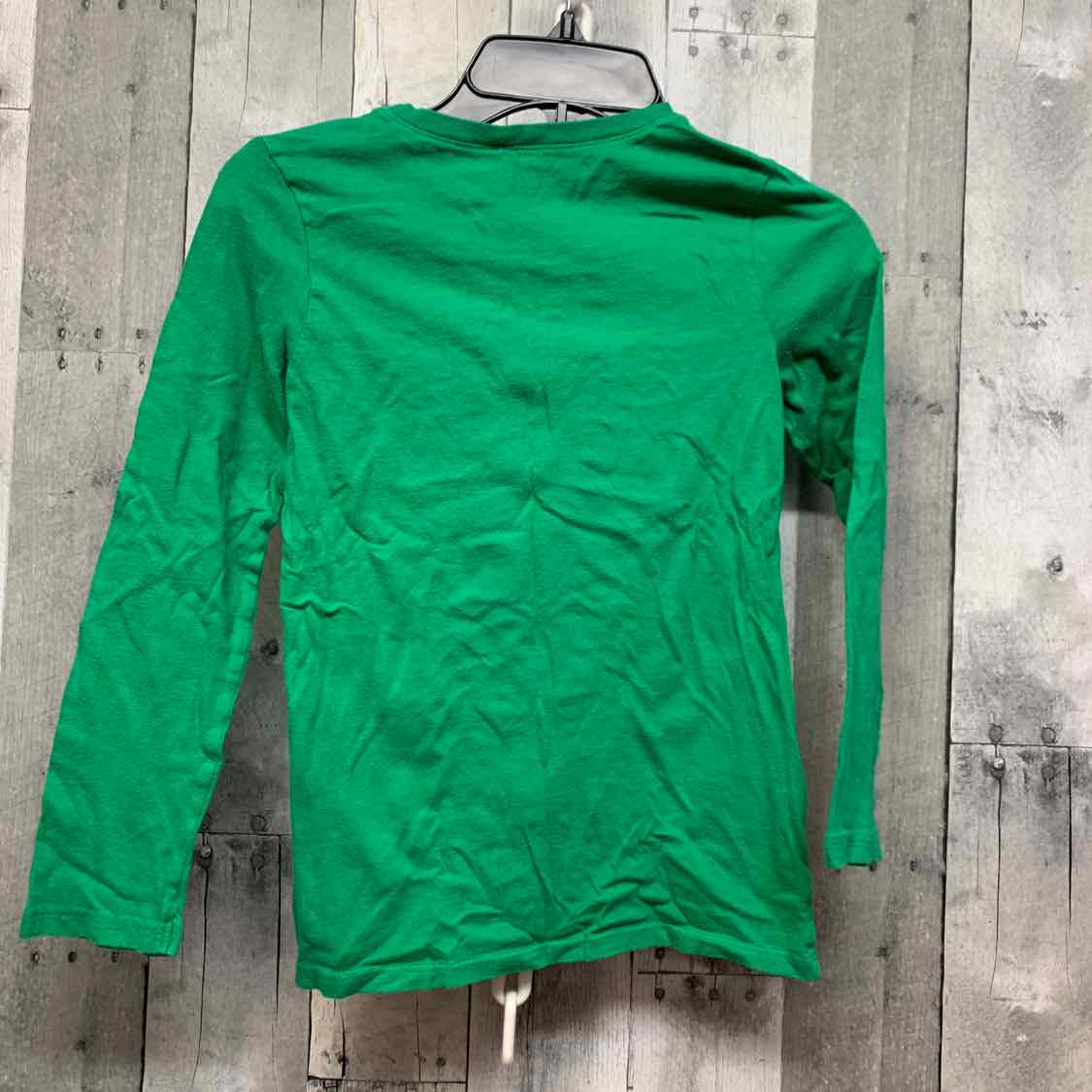 Size 7/8 Green Children's Place Long Sleeve Shirt