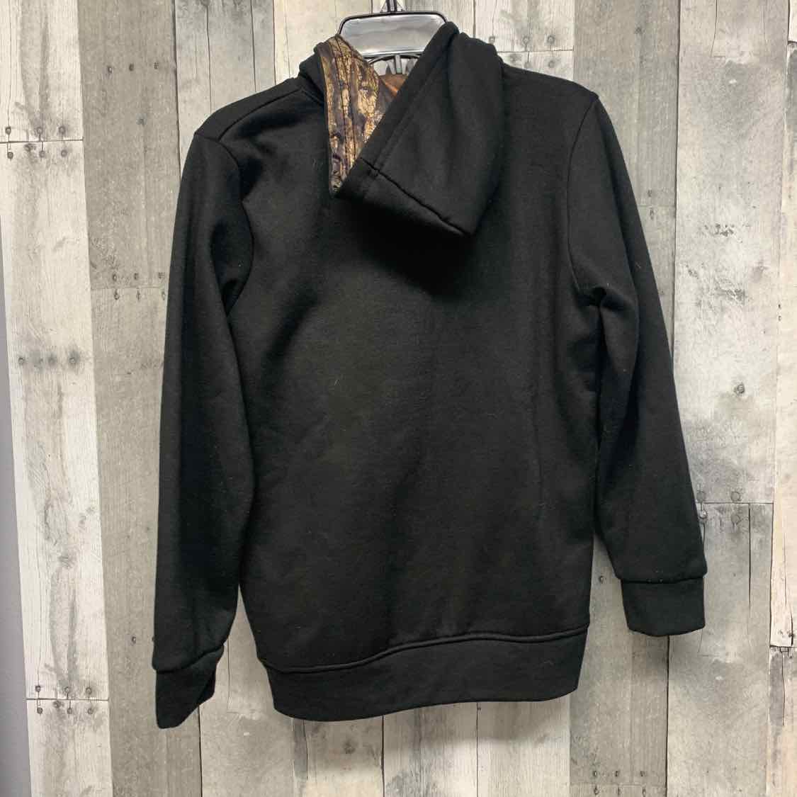 Size 14/16 Black/Green Mossy Oak Pull Over