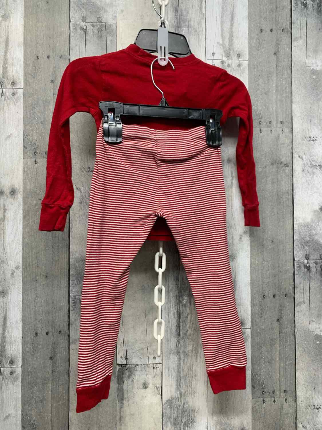 Size 4T Red/White Carter's 2pc PJs