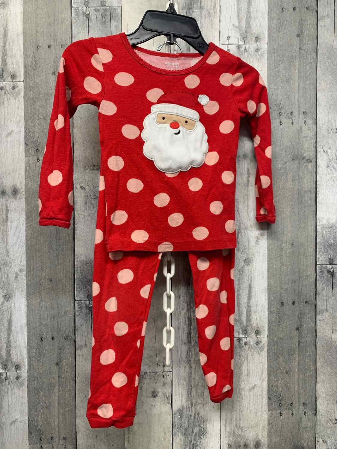 Size 5T Red Print Just One You 2pc PJs - OodlesCB