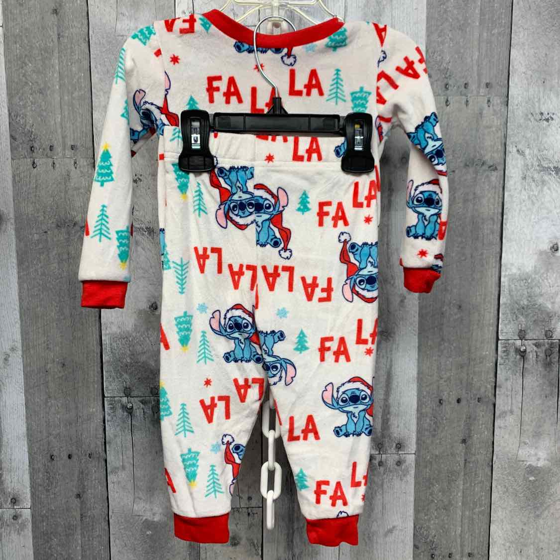 Size 2T Blue/Red Disney 2pc PJs