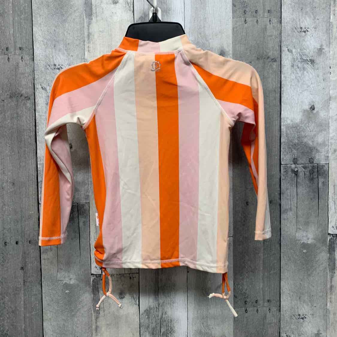 Size 4T Pink/Orange B Brand Swim Top
