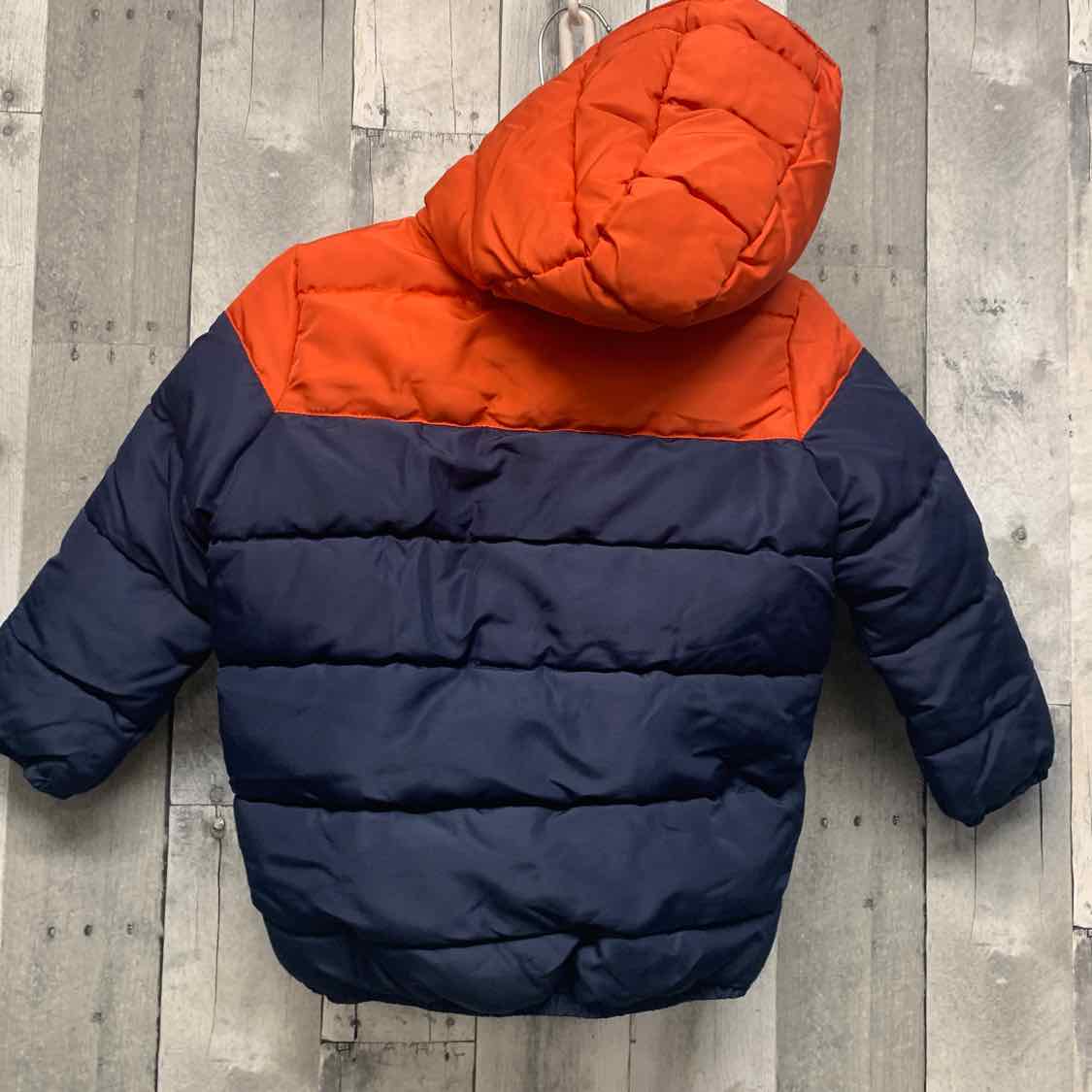 Size 4T Navy/Orange Children's Place Snow Jacket