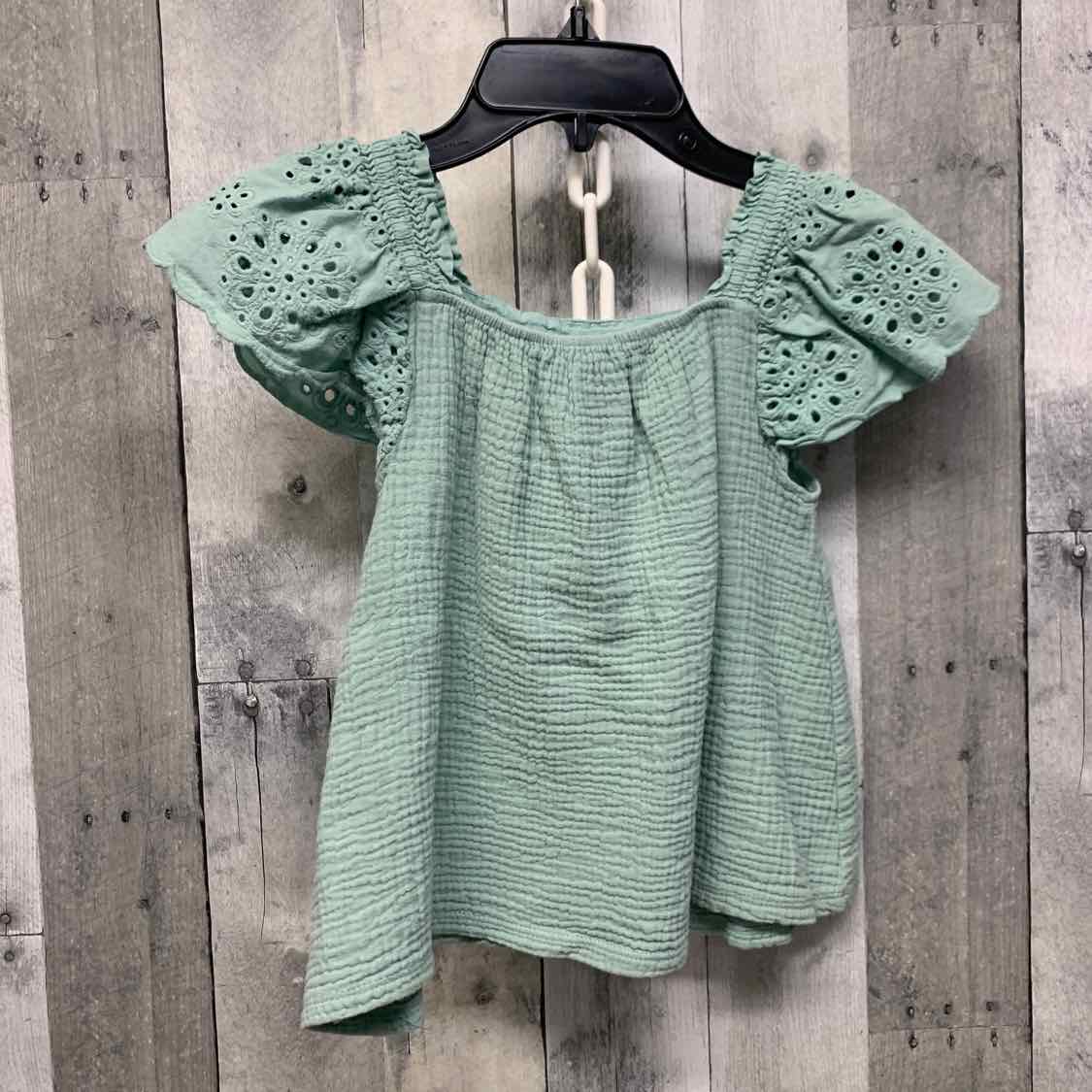 Size 7/8 Green B Brand Short Sleeve Shirt