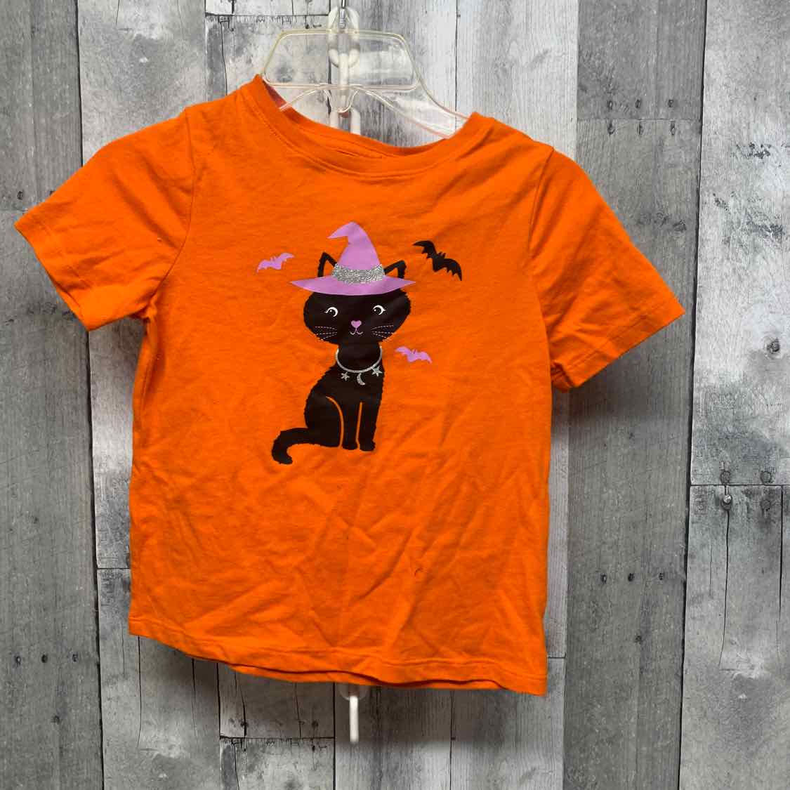 Size 5T Orange/Purple Holiday Brands T Shirt