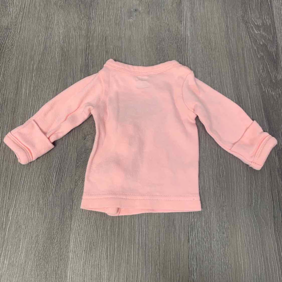 Size Preemie Pink B Brand Long Sleeve Shirt