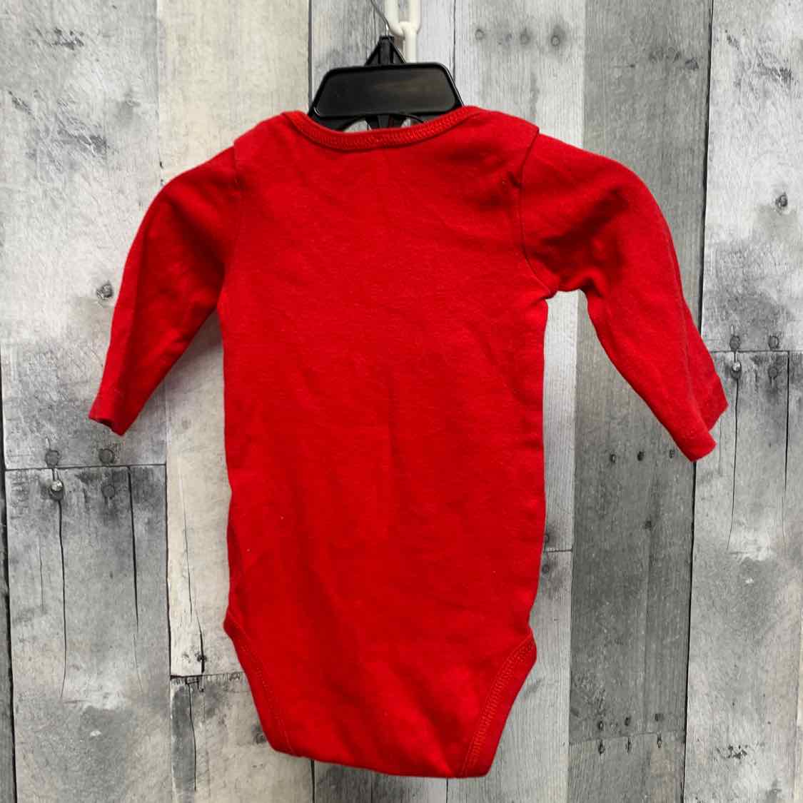 Size 6 Months Red/White Just One You Bodysuit