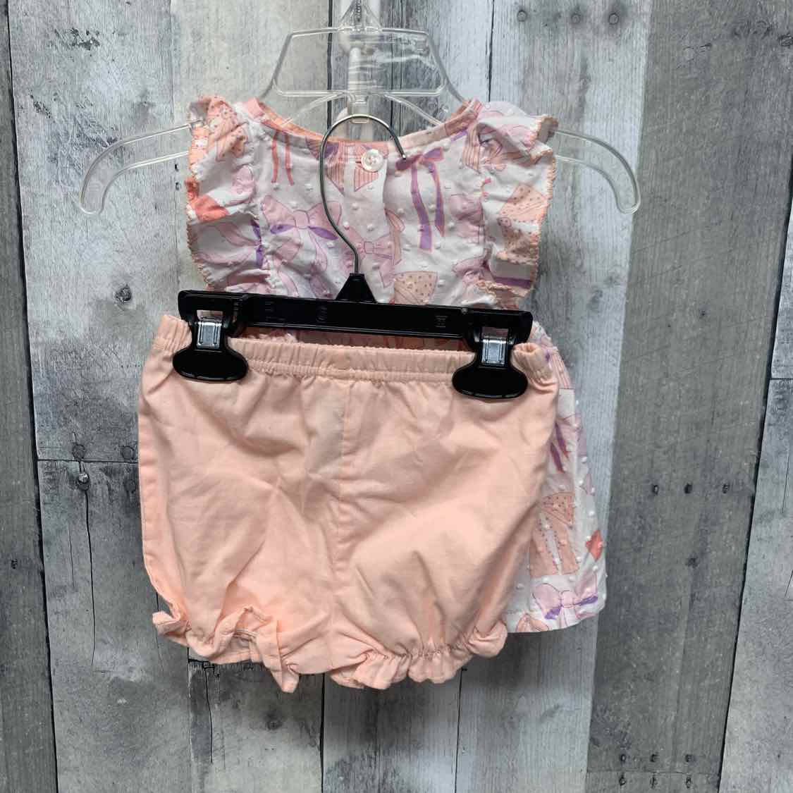 Size 6-9 Months Pink Print Penelope Mack 2pc Dress