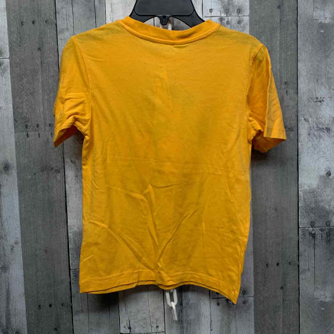 Size 7/8 Orange Graphic Disney Short Sleeve Shirt