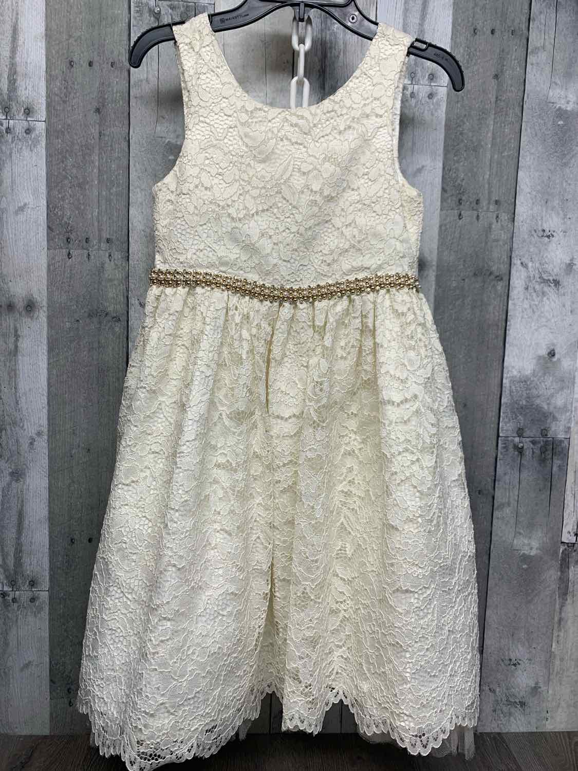 Size 8 White American Princess Dress - Party