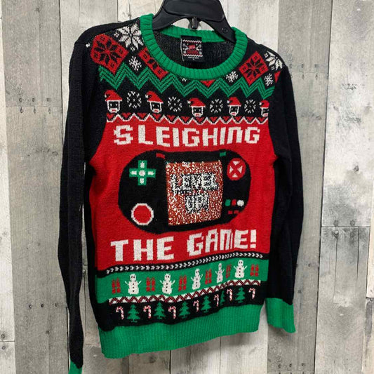 Size Small Black/Green Holiday Brands Sweater