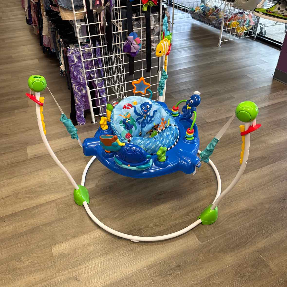 Baby Einstein Blue Jumperoo - OodlesCB