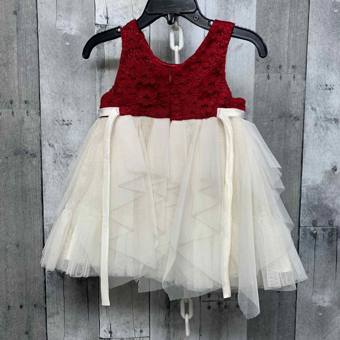 Size 18 Months Red/White American Princess Dress - Party