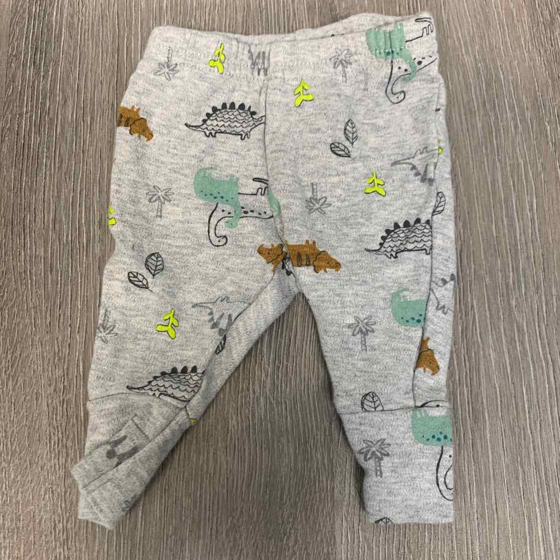 Size Preemie Gray Animal Print Carter's Pants
