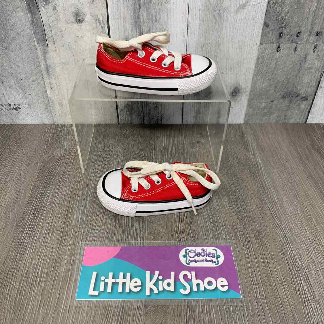 Size 4 Red Converse Sneakers