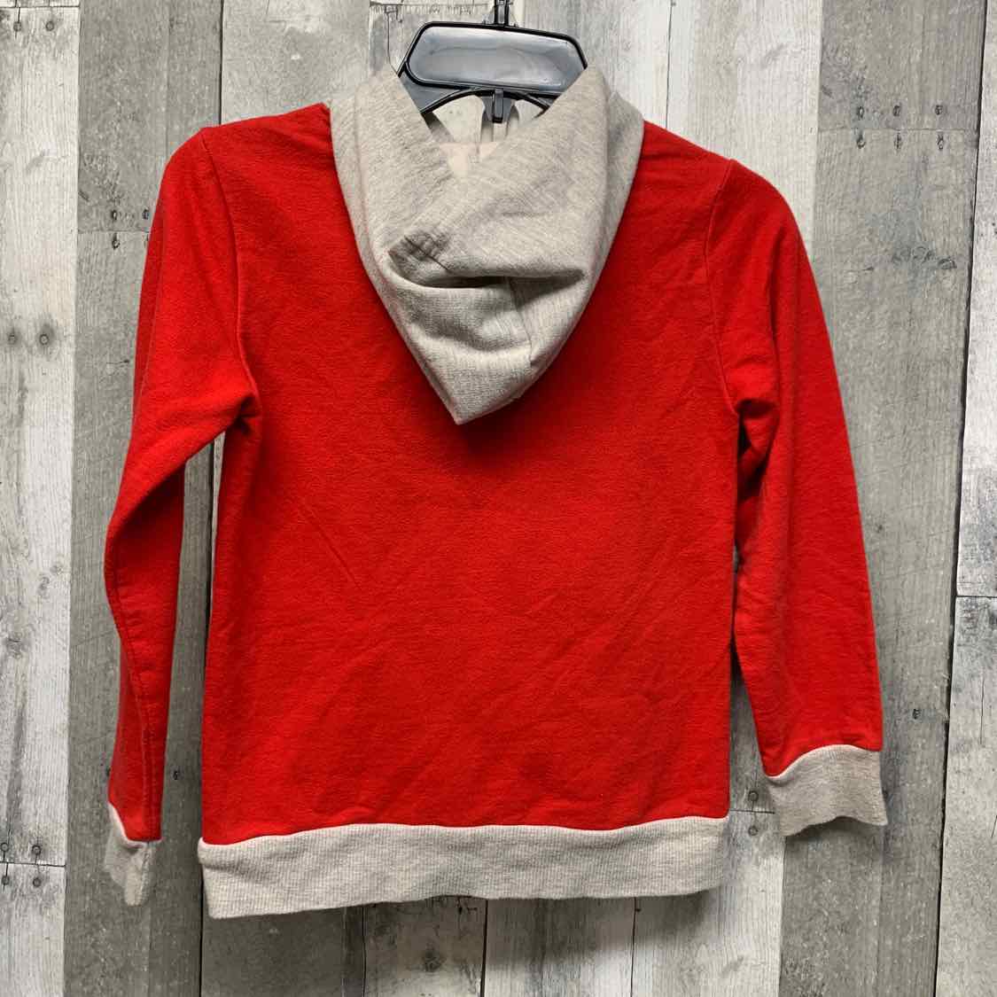Size 6 Red/Gray Mid Brand Pull Over