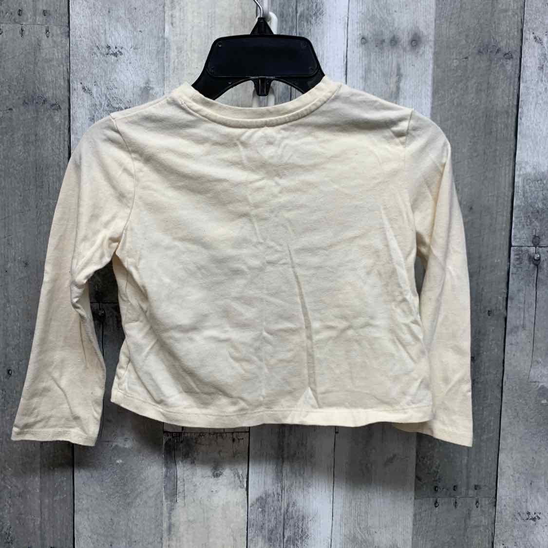 Size 4/5 White/Red Holiday Brands Long Sleeve Shirt