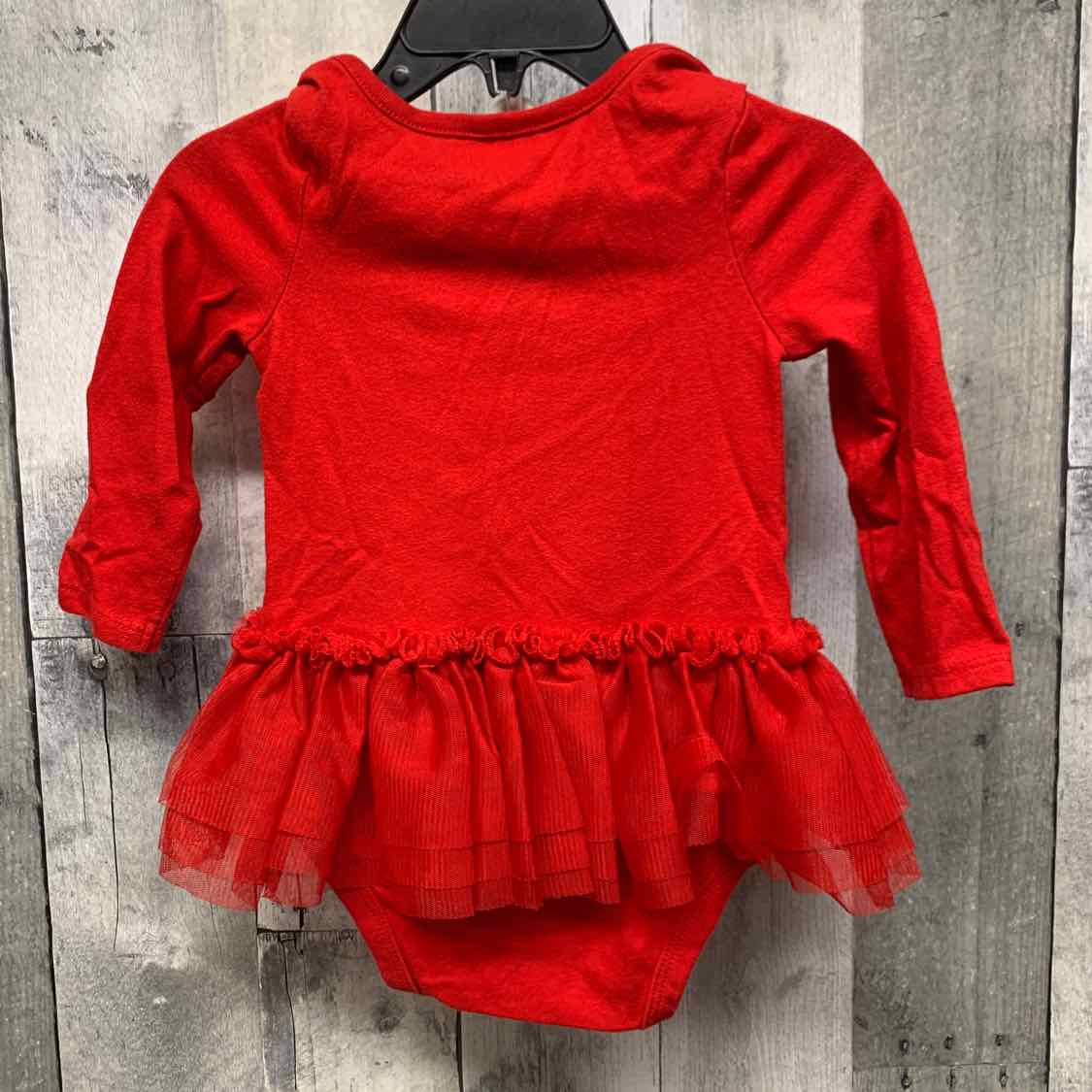 Size 12 Months Red Cat & Jack Romper