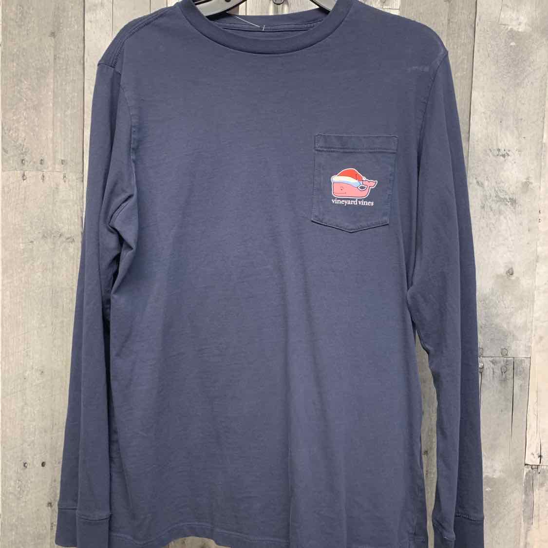 Size Large Navy Vineyard Vines Long Sleeve Shirt