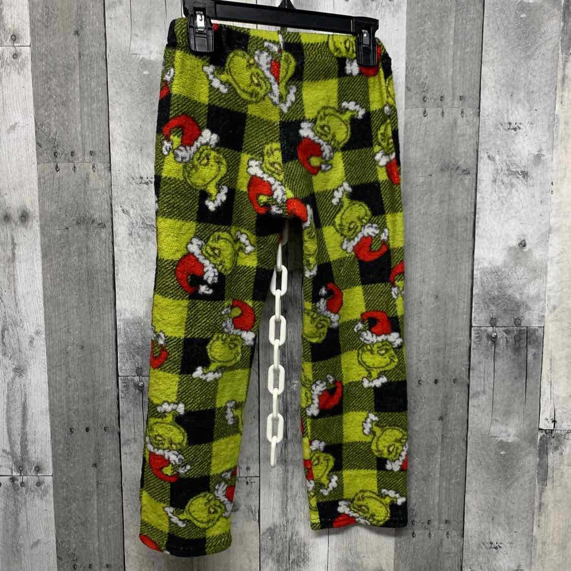 Size 8 Green Plaid Dr Seuss PJ Bottoms