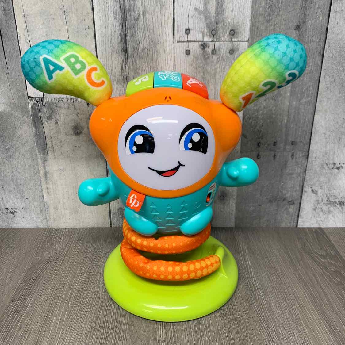 Fisher Price Orange/Teal Interactive Baby Toy