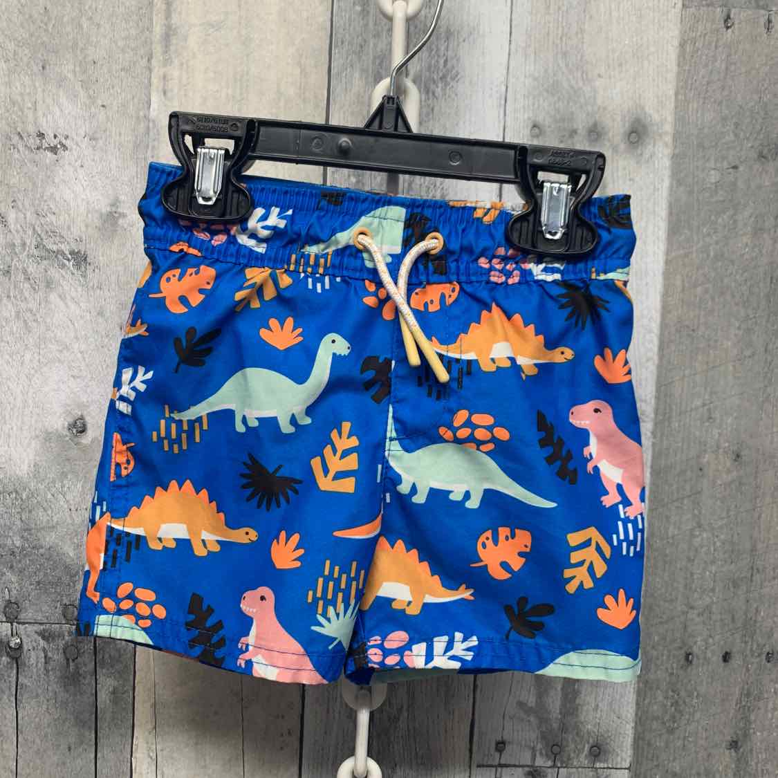 Size 12 Months Blue Print Cat & Jack Swim Trunks
